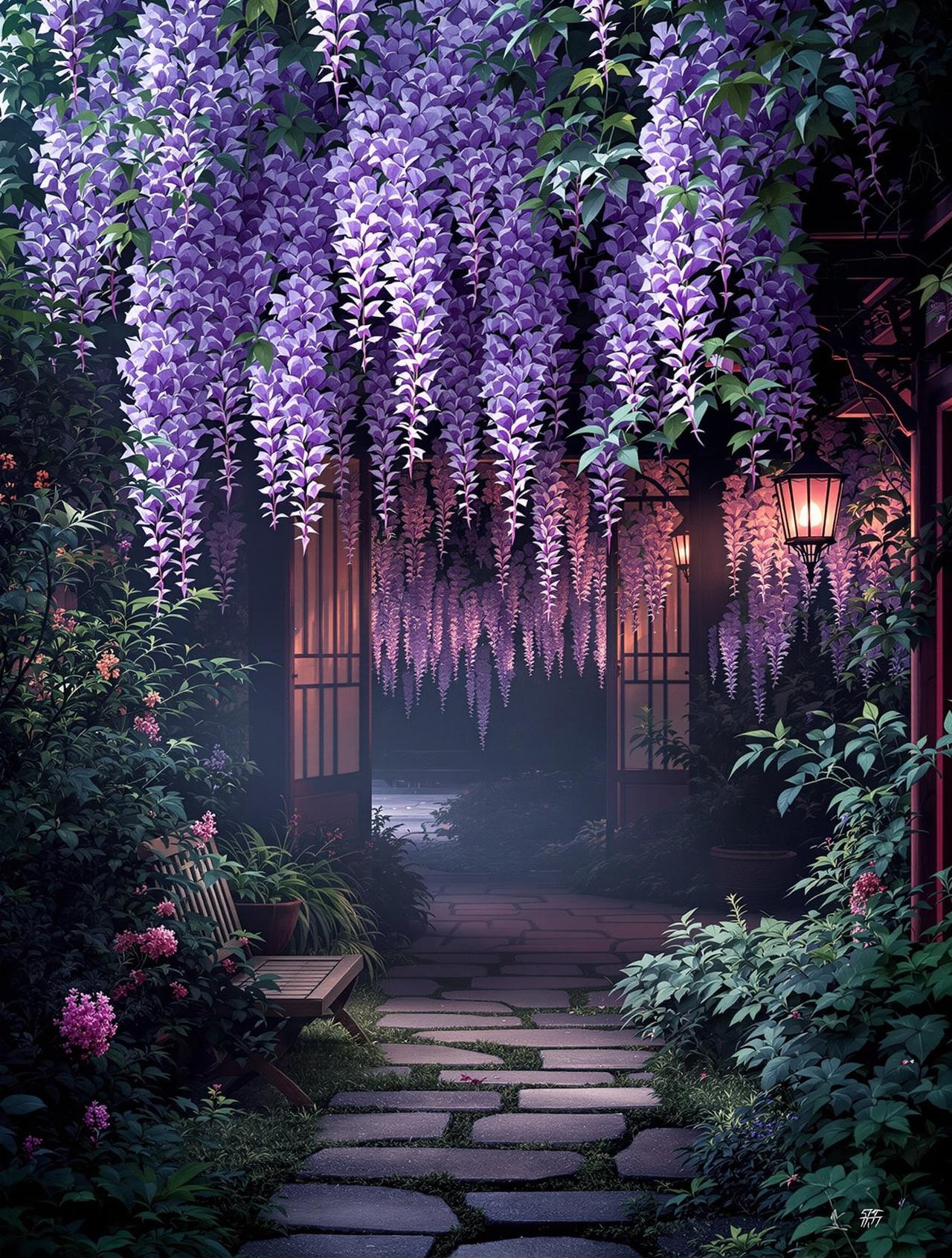 花间提壶